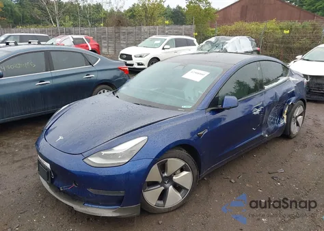 2021 Tesla Model 3 Long Range Dual Motor All-Wheel Drive из США, поврежденный, VIN 5YJ3E1EB5MF981321